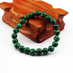 Chakra Beaded Bracelet Men 8mm Natural Stone Lava Rock Tiger Eye Black Onyx Matte Healing Beads Stretch Charm Yoga Women Jewelry  - FLASHSHIRT