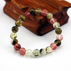 Chakra Beaded Bracelet Men 8mm Natural Stone Lava Rock Tiger Eye Black Onyx Matte Healing Beads Stretch Charm Yoga Women Jewelry  - FLASHSHIRT