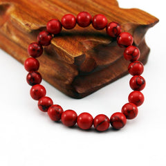 Chakra Beaded Bracelet Men 8mm Natural Stone Lava Rock Tiger Eye Black Onyx Matte Healing Beads Stretch Charm Yoga Women Jewelry  - FLASHSHIRT