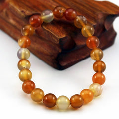 Chakra Beaded Bracelet Men 8mm Natural Stone Lava Rock Tiger Eye Black Onyx Matte Healing Beads Stretch Charm Yoga Women Jewelry  - FLASHSHIRT
